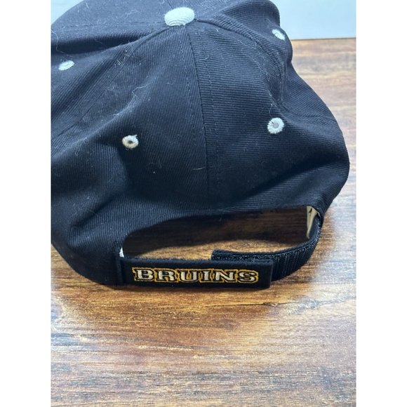 Favorite Boston Bruins Mens Size OS Adjustable Black Hat NHL Hockey‎ Embodied - Picture 5 of 10